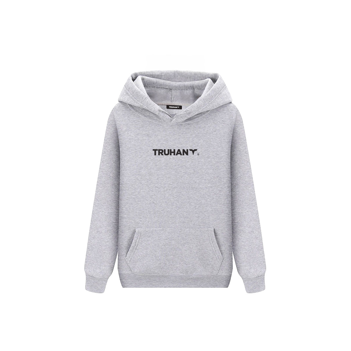 Truhan Logo hoodie gris