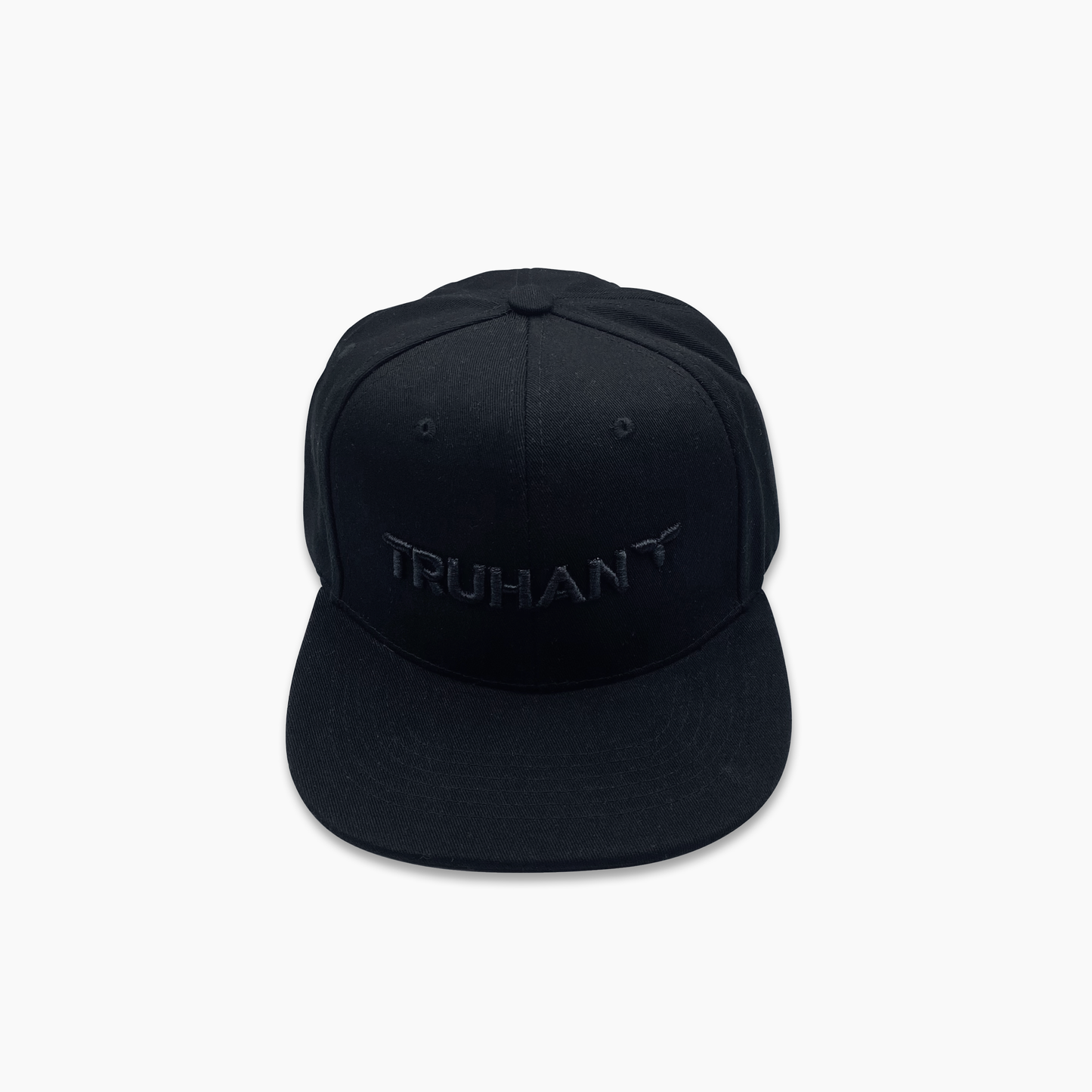 Truhan One All Black cap logo